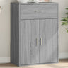 Sideboard Black 60X30X84 Cm Engineered Wood