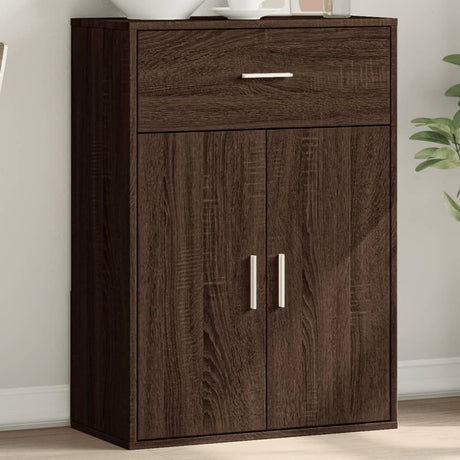 Sideboard Black 60X30X84 Cm Engineered Wood