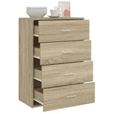 Sideboard 60X31X84 Cm Engineered Wood