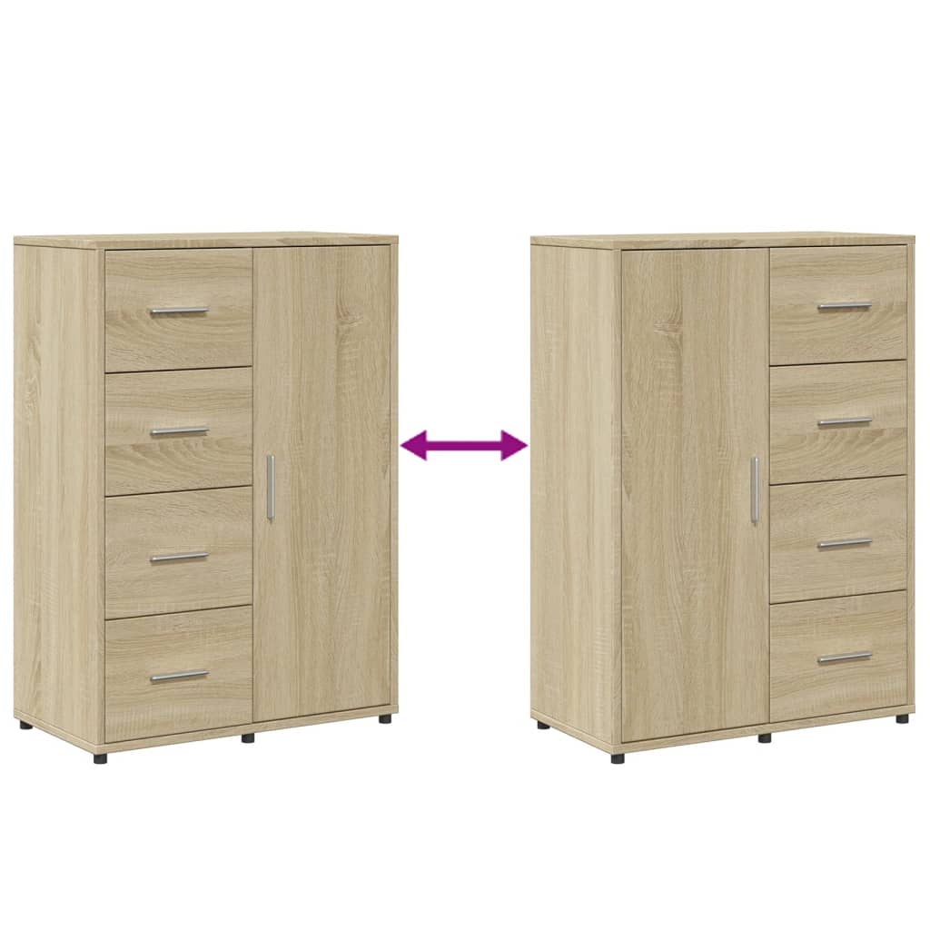Sideboard 60X31X84 Cm Engineered Wood