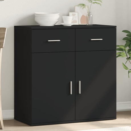 Sideboard 79X38X80 Cm Engineered Wood