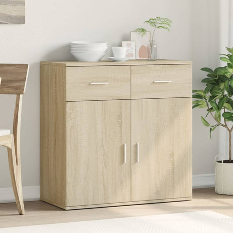 Sideboard 79X38X80 Cm Engineered Wood