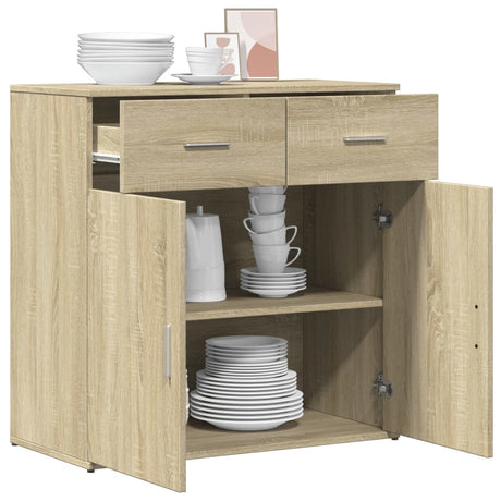 Sideboard 79X38X80 Cm Engineered Wood