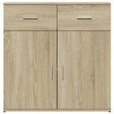 Sideboard 79X38X80 Cm Engineered Wood
