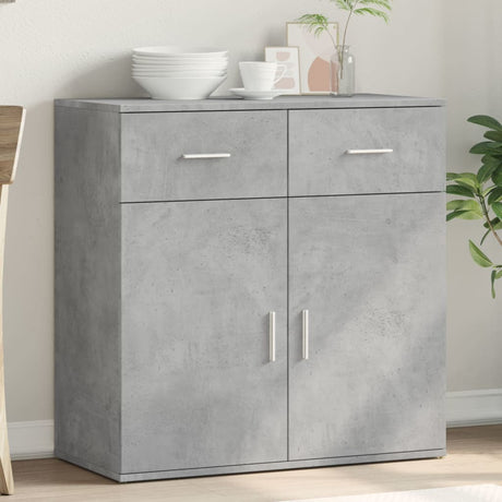 Sideboard 79X38X80 Cm Engineered Wood