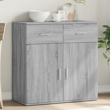 Sideboard 79X38X80 Cm Engineered Wood