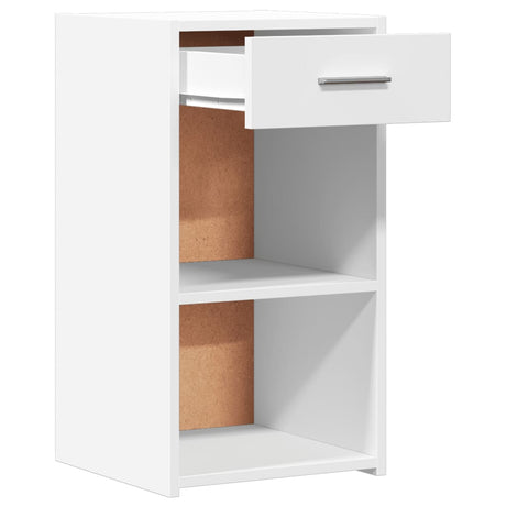 Bedside Cabinet 35X34X65 Cm Engineered Wood