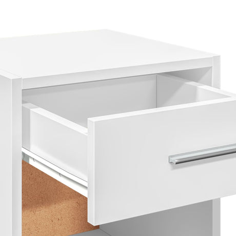 Bedside Cabinet 35X34X65 Cm Engineered Wood