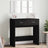 Dressing Table With Mirror 80X39X80 Cm