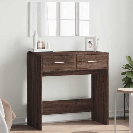 Dressing Table With Mirror 80X39X80 Cm