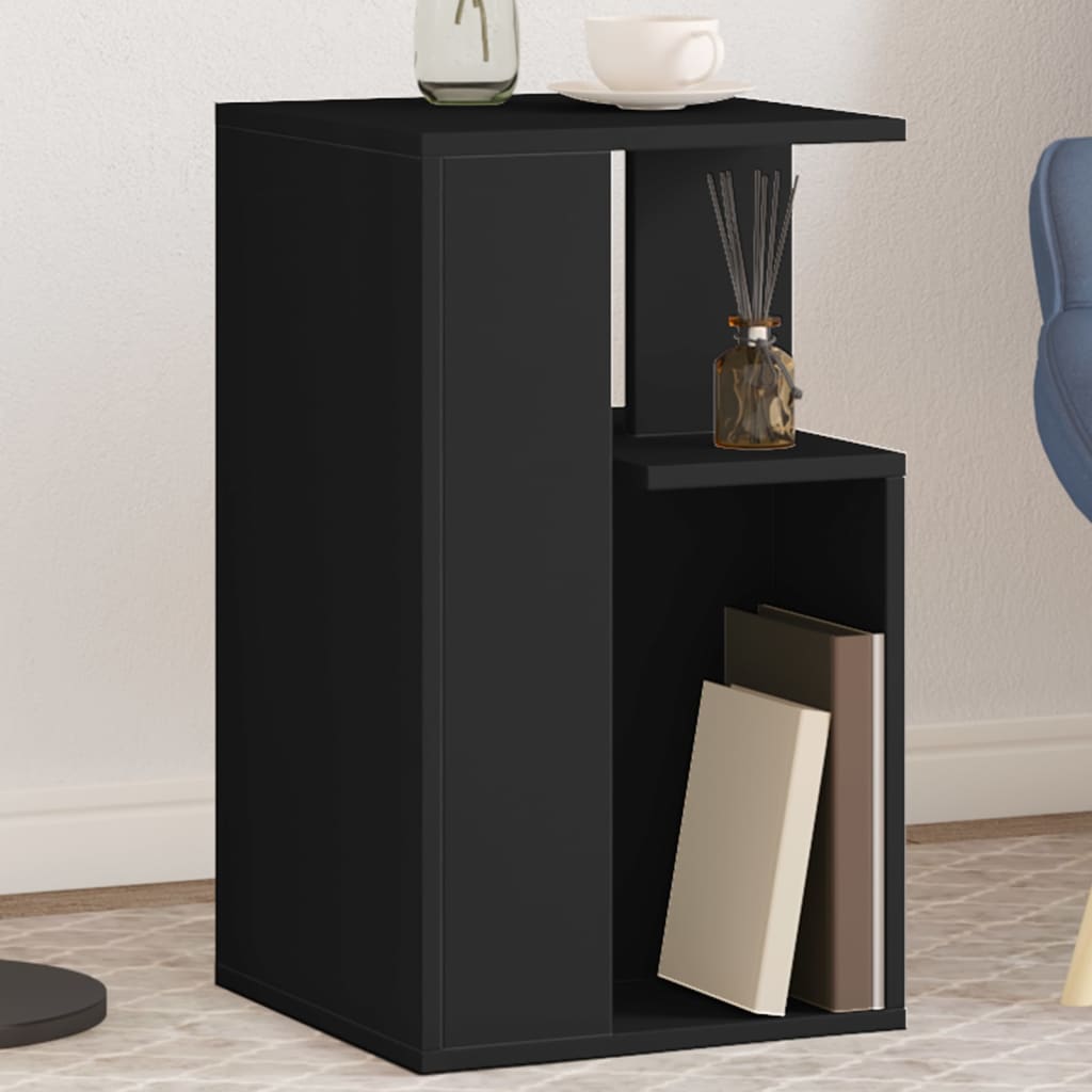 Side Table 35X35X60 Cm Engineered Wood