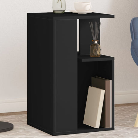 Side Table 35X35X60 Cm Engineered Wood