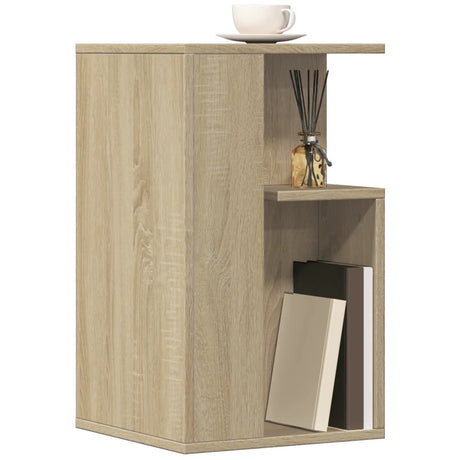 Side Table 35X35X60 Cm Engineered Wood