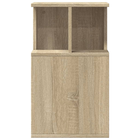 Side Table 35X35X60 Cm Engineered Wood