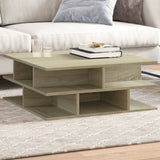 Coffee Table 70X70X29 Cm Engineered Wood