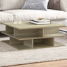 Coffee Table 70X70X29 Cm Engineered Wood