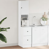 Kitchen Cabinet 35X50X180 Cm Engineered Wood