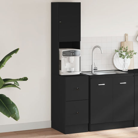 Kitchen Cabinet 35X50X180 Cm Engineered Wood