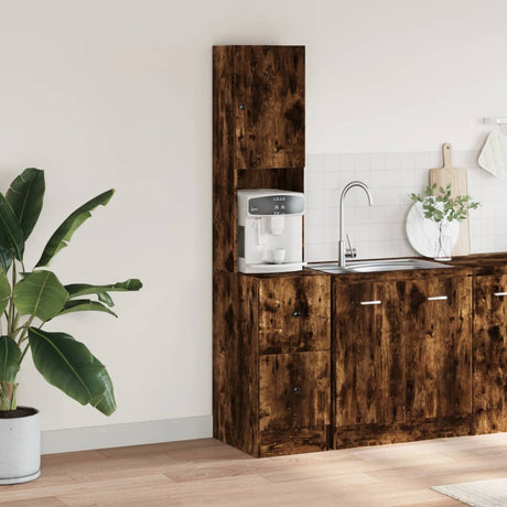 Kitchen Cabinet 35X50X180 Cm Engineered Wood