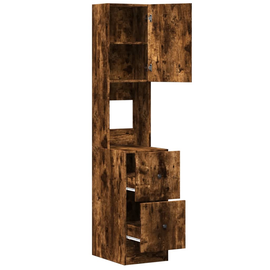 Kitchen Cabinet 35X50X180 Cm Engineered Wood