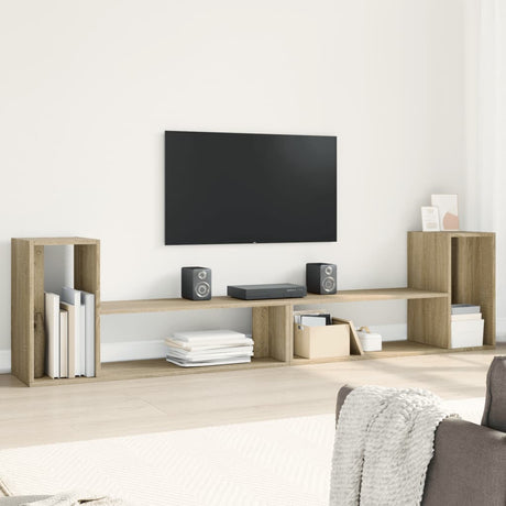 Tv Cabinets 2 Pcs 100X30X50 Cm Engineered Wood