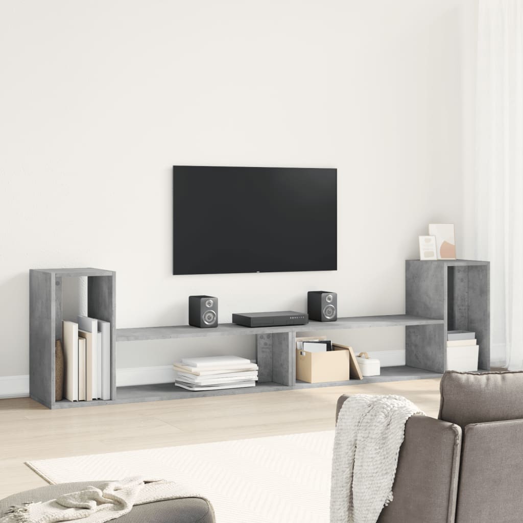 Tv Cabinets 2 Pcs 100X30X50 Cm Engineered Wood