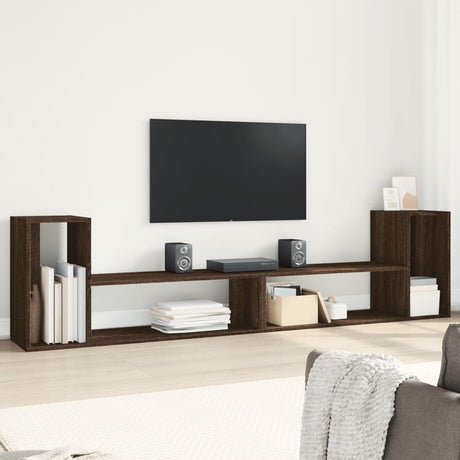 Tv Cabinets 2 Pcs 100X30X50 Cm Engineered Wood