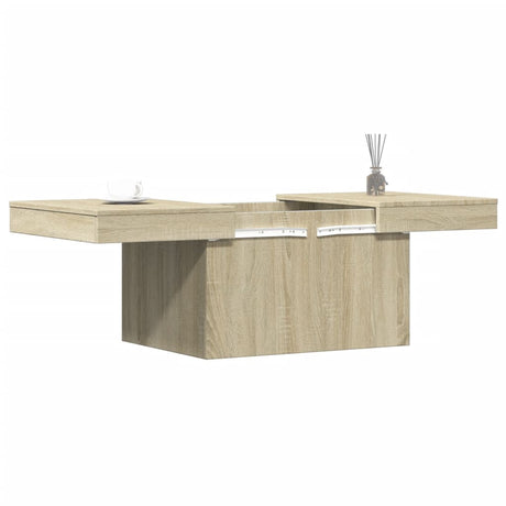 Coffee Table 80X55X40 Cm Engineered Wood