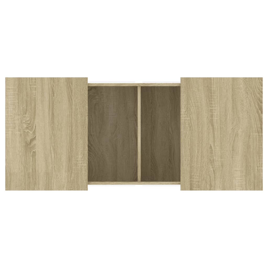 Coffee Table 80X55X40 Cm Engineered Wood