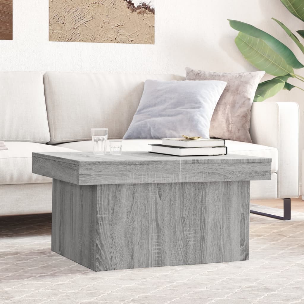 Coffee Table 80X55X40 Cm Engineered Wood