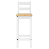 3 Piece Bar Set Solid Wood Pine