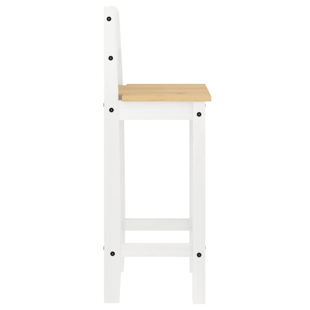 3 Piece Bar Set Solid Wood Pine