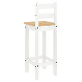 3 Piece Bar Set Solid Wood Pine