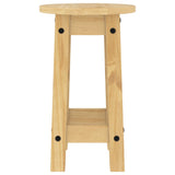 Bar Stools 2 Pcs Solid Wood Pine