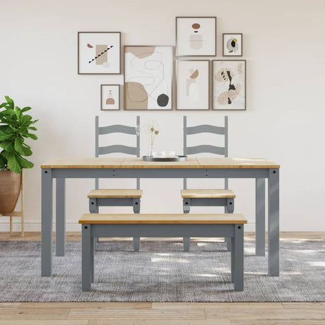 Dining Bench Panama 105X30X45 Cm Solid Wood Pine