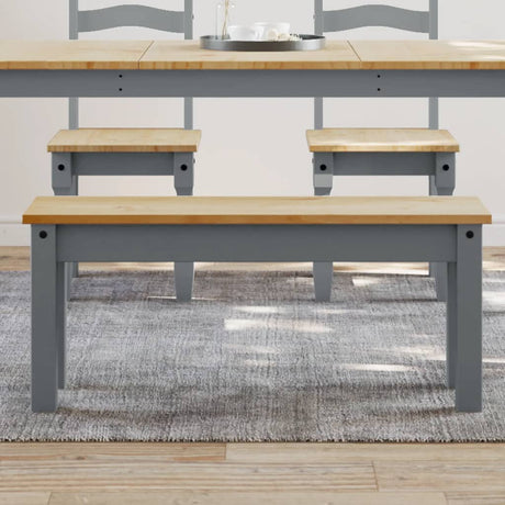 Dining Bench Panama 105X30X45 Cm Solid Wood Pine