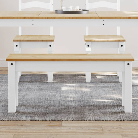Dining Bench Panama 105X30X45 Cm Solid Wood Pine