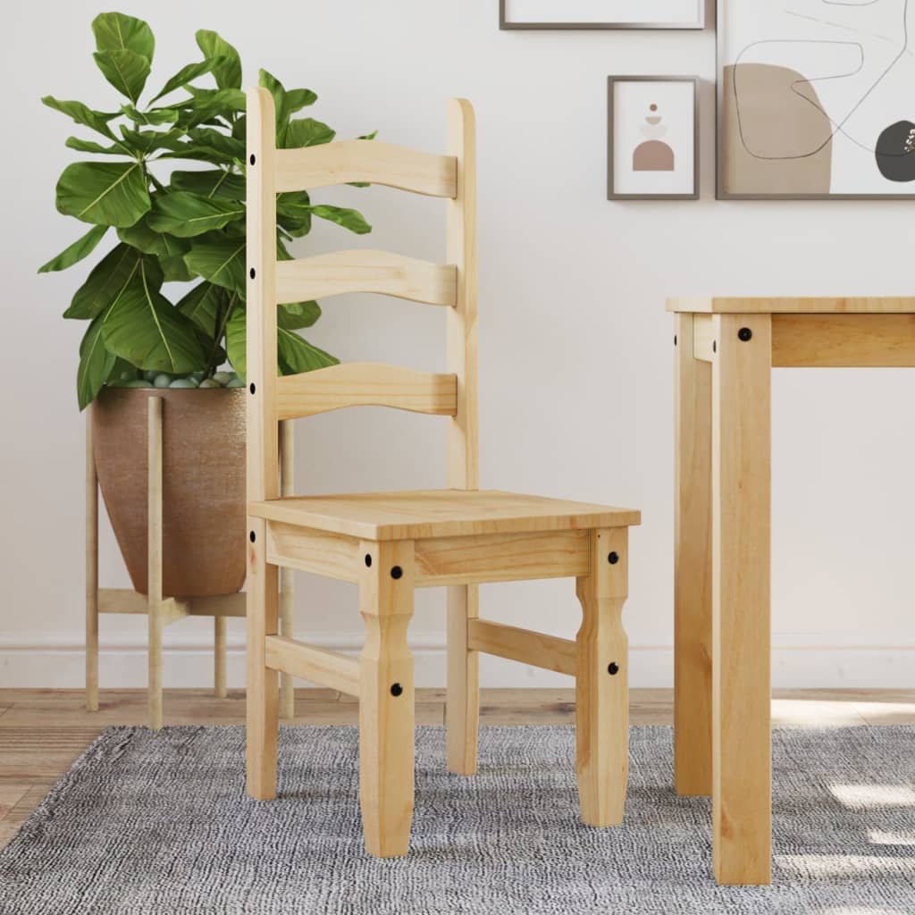 Dining Chairs 2 Pcs Corona 42X47X107 Cm Solid Wood Pine