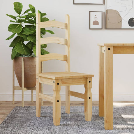 Dining Chairs 2 Pcs Corona 42X47X107 Cm Solid Wood Pine