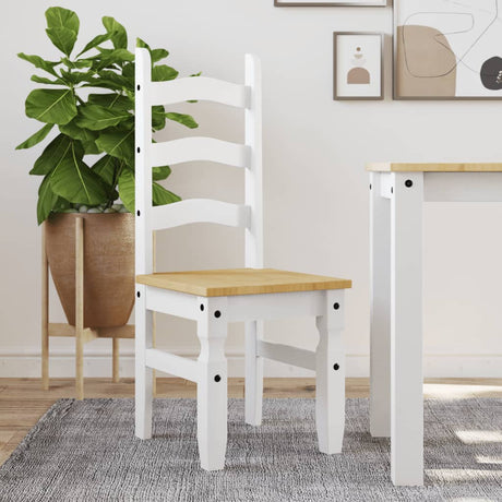 Dining Chairs 2 Pcs Corona 42X47X107 Cm Solid Wood Pine