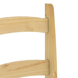Dining Chairs 2 Pcs 40X46X99 Cm Solid Wood Pine