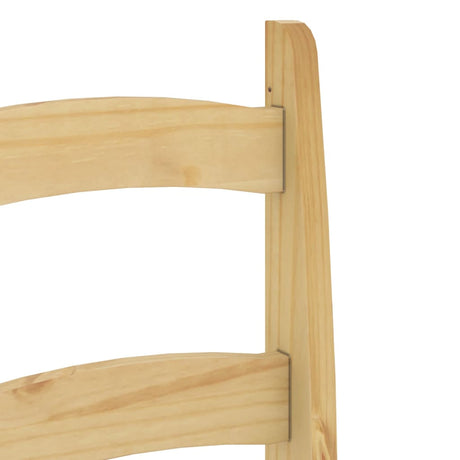 Dining Chairs 2 Pcs 40X46X99 Cm Solid Wood Pine