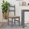 Dining Chairs 2 Pcs 40X46X99 Cm Solid Wood Pine