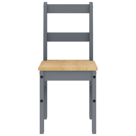 Dining Chairs 2 Pcs Panama 40X46X90 Cm Solid Wood Pine