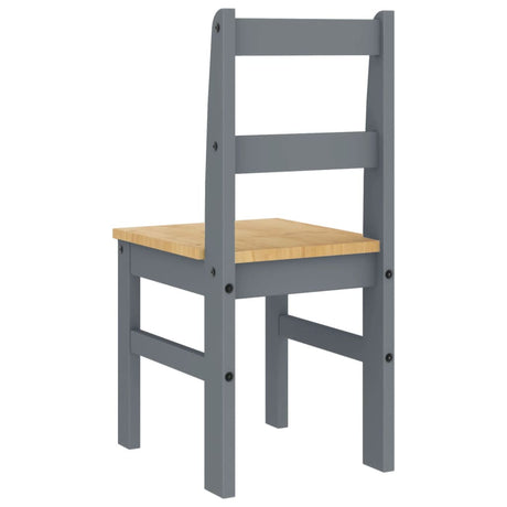 Dining Chairs 2 Pcs Panama 40X46X90 Cm Solid Wood Pine