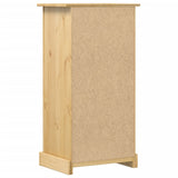 Bedside Cabinet Corona 53X39X103 Cm Solid Wood Pine