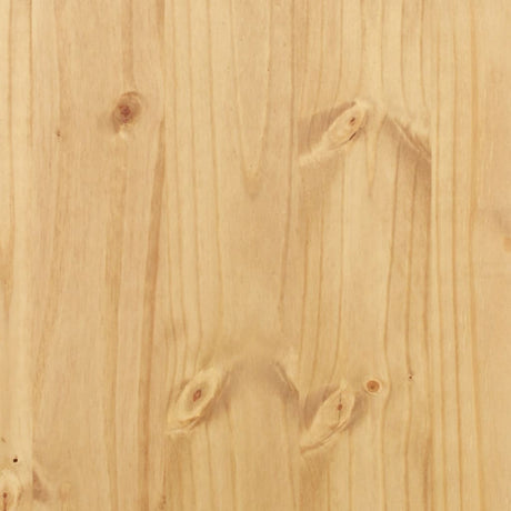Bedside Cabinet Corona 53X39X103 Cm Solid Wood Pine