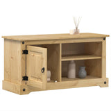 Tv Cabinet Corona 100X40X52 Cm Solid Wood Pine