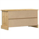 Tv Cabinet Corona 100X40X52 Cm Solid Wood Pine