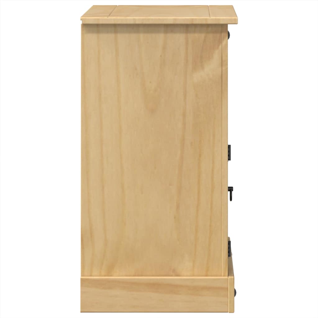 Sideboard Corona 80X40X75 Cm Solid Wood Pine